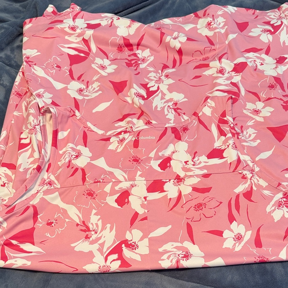 Columbia Pink and White Floral Dress - Picture 3 of 4